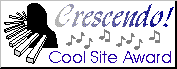 Crescendo's Cool Site Award